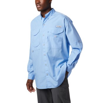 Columbia PFG Bonehead Long Sleeve Big, Camisa Blancos Para Hombre | 516287-AEW